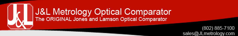 J&L metrology optical comparator the original jones and lamsom optical comparator